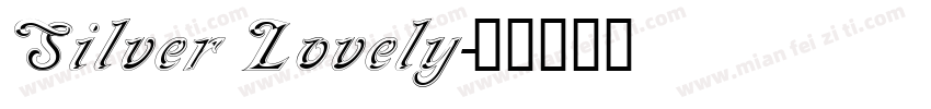 Silver Lovely字体转换